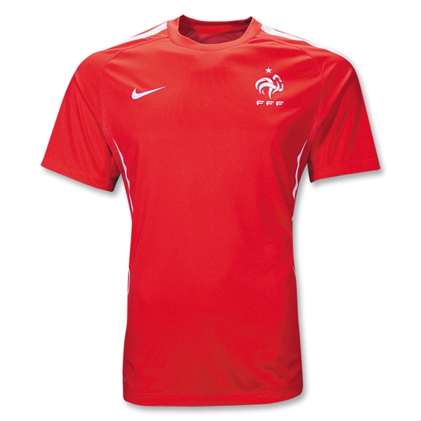 2011-12 France Nike Training Shirt (Red)