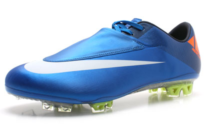 Mercurial Vapor VII FG Football Boots Photo Blue-Platinum-Total