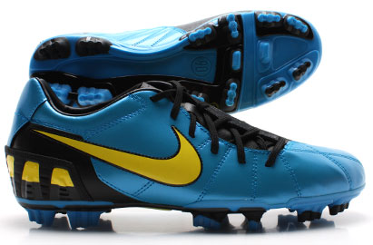 Total 90 Shoot III FG Football Boots Neptune Blue/ Yellow