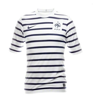 2011-12 France Nike Away Football Shirt