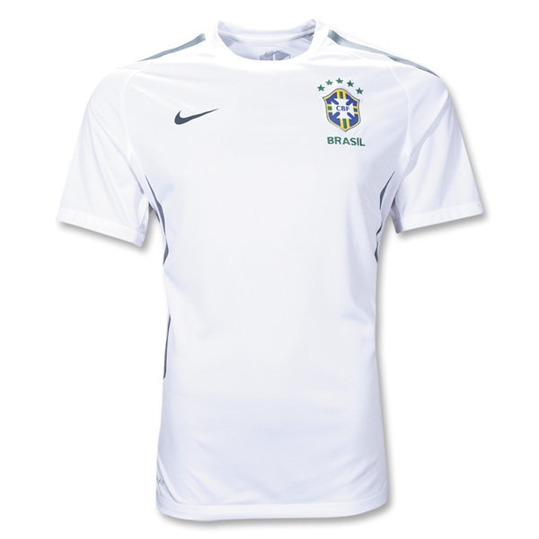 2011-12 Brazil Nike CS Training Top (White)
