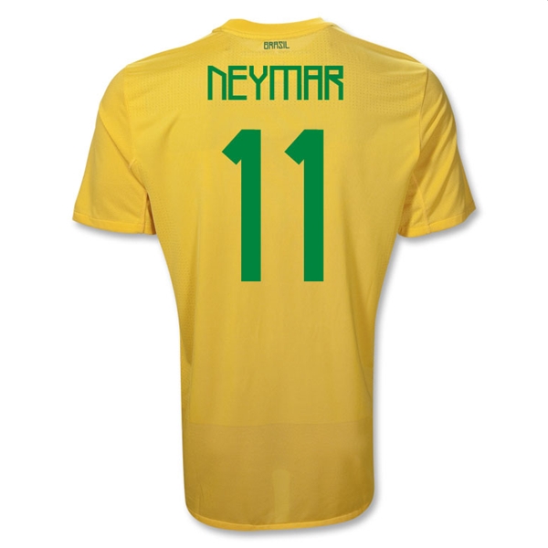 2011-12 Brazil Nike Home Shirt (Neymar 11)