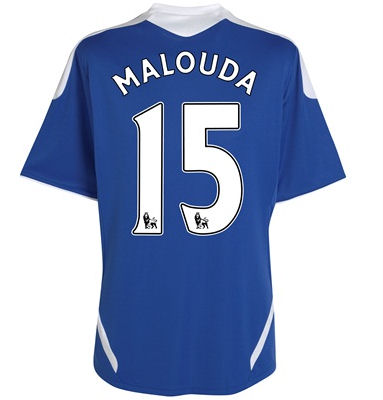 2011-12 Chelsea Home Football Shirt (Malouda 15) - Kids