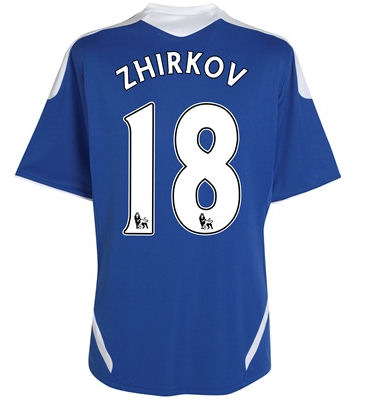 2011-12 Chelsea Home Football Shirt (Zhirkov 18) - Kids