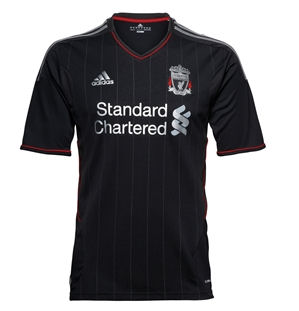 2011-12 Liverpool Adidas Away Football Shirt