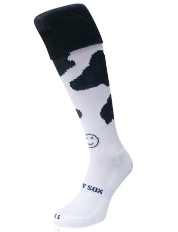 Wackysox Cow Print Football Socks