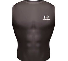 Under Armour Heat Gear Sleeveless T-Shirt Black