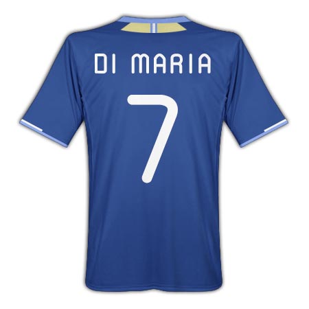 2011-12 Argentina Away Shirt (Di Maria 7)