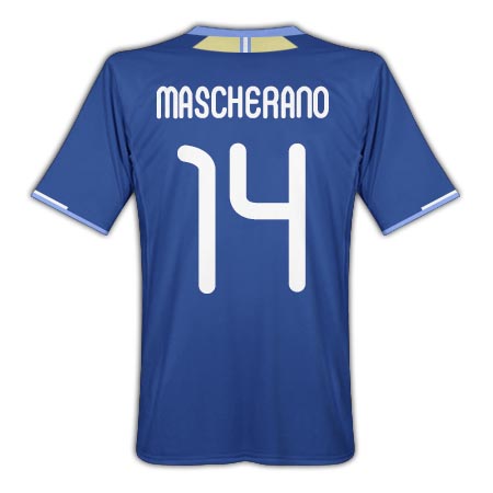 2011-12 Argentina Away Shirt (Mascherano 14)