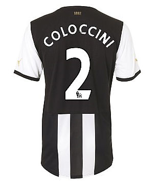 2011-12 Newcastle Puma Home Football Shirt (Coloccini 2)
