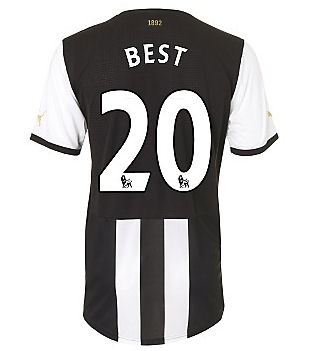 2011-12 Newcastle Puma Home Football Shirt (Best 20)
