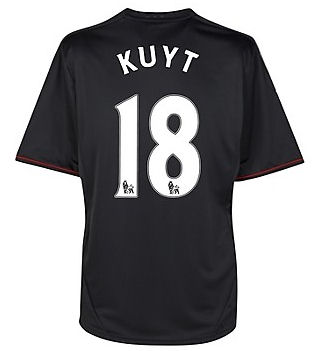 2011-12 Liverpool Away Football Shirt (Kuyt 18)