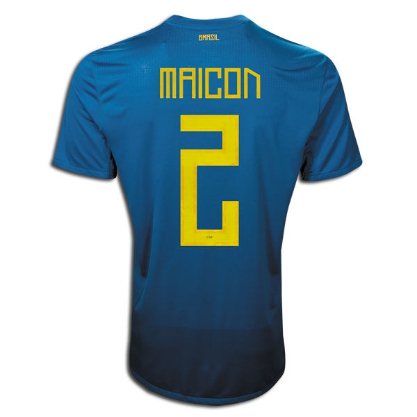 2011-12 Brazil Nike Away Shirt (Maicon 2)