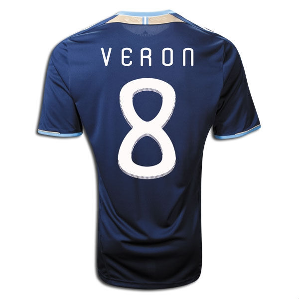 2011-12 Argentina Away Shirt (Veron 8)