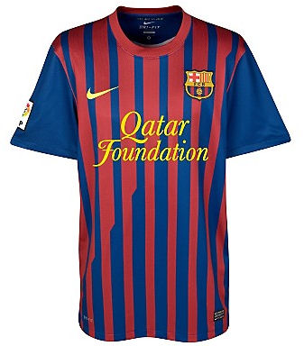 2011-12 Barcelona Home Nike Football Shirt (Kids)