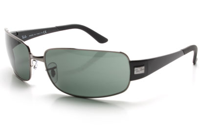 Ray-Ban 3421 Gunmetal Sunglasses