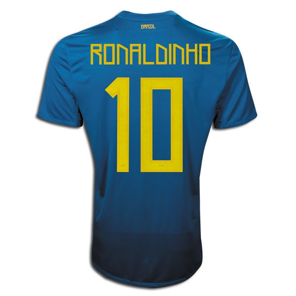 2011-12 Brazil Nike Away Shirt (Ronaldinho 10)