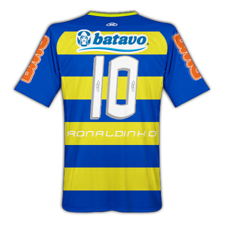 2010-11 Flamengo 3rd Shirt (Ronaldinho 10)