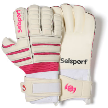 Elite Goalkeepers Gloves White/Pink