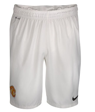 2011-12 Man Utd Home Nike Football Shorts