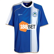 2010-11 Wigan Athletic Home Football Shirt