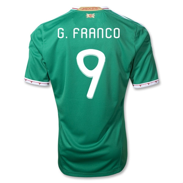 2011-12 Mexico Adidas Home Shirt (G.Franco 9)
