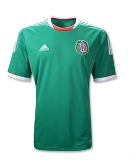 2011-12 Mexico Adidas Gold Cup Home Shirt