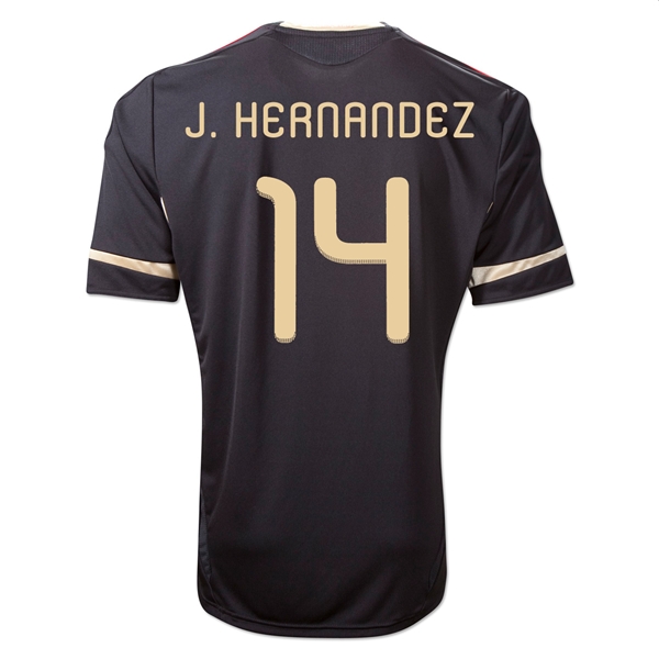 2011-12 Mexico Adidas Away Shirt (J.Hernandez 14)