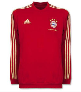 2011-12 Bayern Munich Adidas Sweat Top