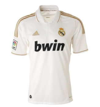 2011-12 Real Madrid Adidas Home Football Shirt