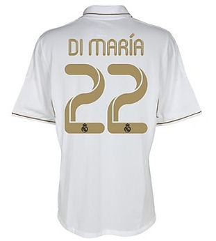 2011-12 Real Madrid Home Shirt (Di Maria 22)