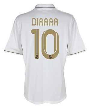 2011-12 Real Madrid Home Shirt (Diarra 10)