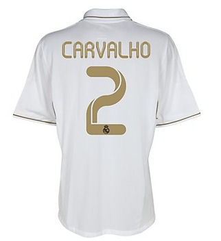 2011-12 Real Madrid Home Shirt (Carvalho 2)