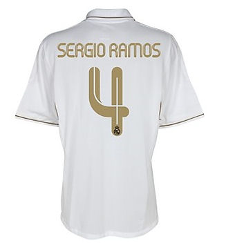 2011-12 Real Madrid Home Shirt (Sergio Ramos 4)