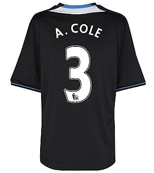 2011-12 Chelsea Away Football Shirt (A. Cole 3) - Kids