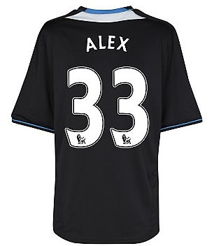 2011-12 Chelsea Away Football Shirt (Alex 33) - Kids