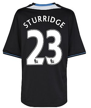 2011-12 Chelsea Away Football Shirt (Sturridge 23) - Kids