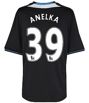 2011-12 Chelsea Away Football Shirt (Anelka 39) - Kids