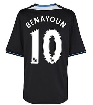 2011-12 Chelsea Away Football Shirt (Benayoun 10) - Kids
