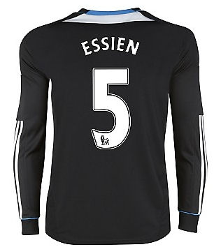 2011-12 Chelsea L-S Away Shirt (Essien 5)