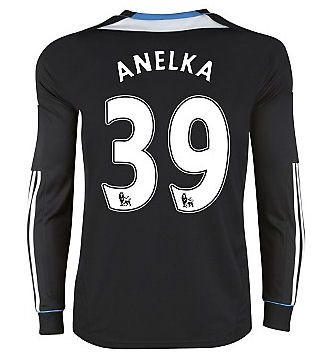 2011-12 Chelsea L-S Away Shirt (Anelka 39)