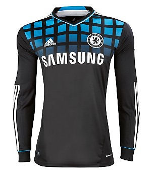 2011-12 Chelsea Adidas Away L/S Shirt (Kids)