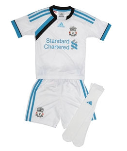 2011-12 Liverpool Adidas 3rd Little Boys Mini Kit