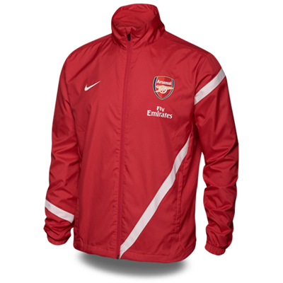 2011-12 Arsenal Nike Sideline Jacket (Red)