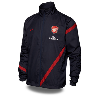 2011-12 Arsenal Nike Sideline Jacket (Black)
