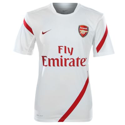2011-12 Arsenal Nike Training Shirt (White)