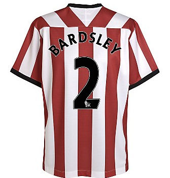 2011-12 Sunderland Umbro Home Shirt (Bardsley 2)