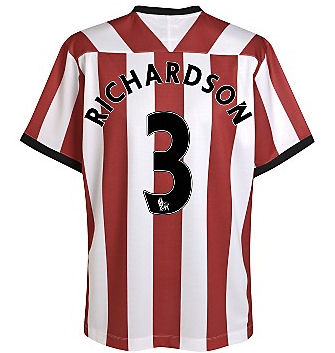 2011-12 Sunderland Umbro Home Shirt (Richardson 3)