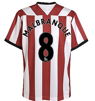 2011-12 Sunderland Umbro Home Shirt (Malbranque 8)