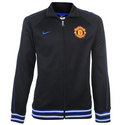 2011-12 Man Utd Nike Core Trainer Jacket (Black)